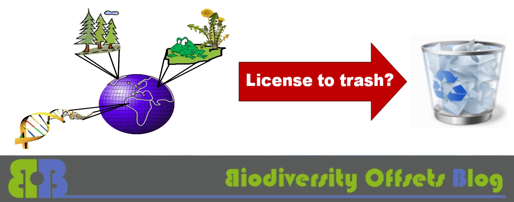 Biodiversity Offsets Blog Logo_hellgruen_License to trash_1680