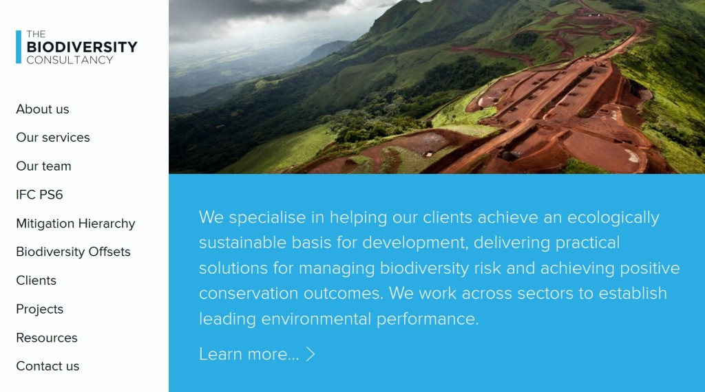 The biodiversity consultancy